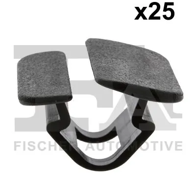 Clip, trim/protection strip