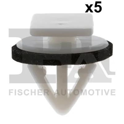 Clip, trim/protection strip