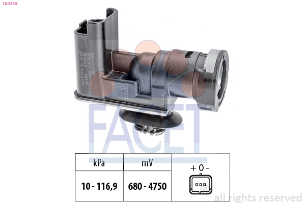 Pressure Sensor, brake booster