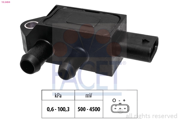 Sensor, boost pressure
