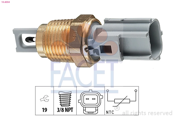 Sensor, intake air temperature