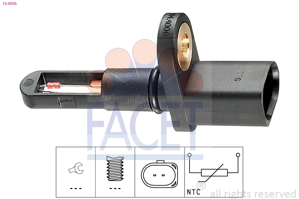 Sensor, intake air temperature