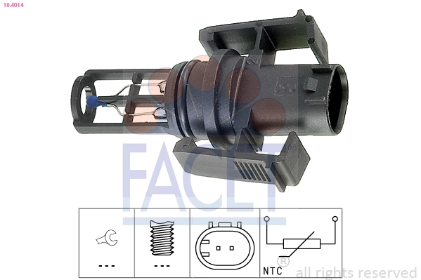 Sensor, intake air temperature