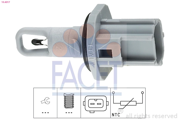 Sensor, intake air temperature