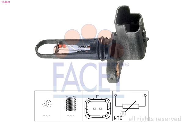 Sensor, intake air temperature
