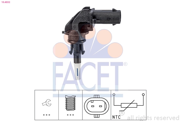 Sensor, intake air temperature