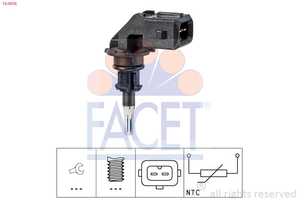 Sensor, intake air temperature