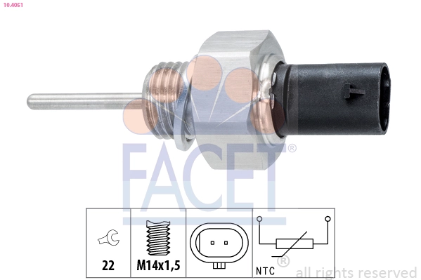 Sensor, intake air temperature