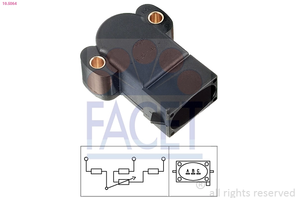 Sensor, throttle position