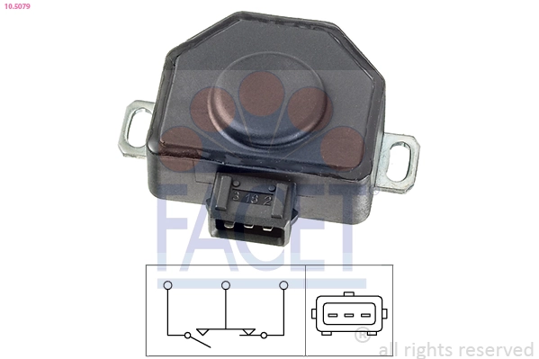 Sensor, throttle position