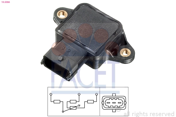 Sensor, throttle position