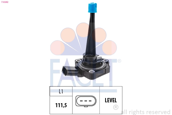 Sensor, engine oil level