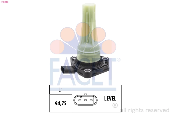Sensor, engine oil level