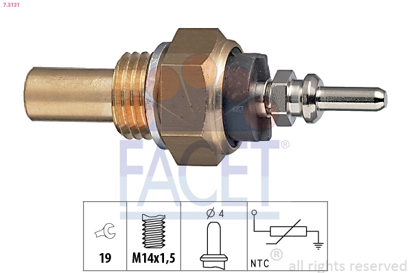 Sensor, coolant temperature