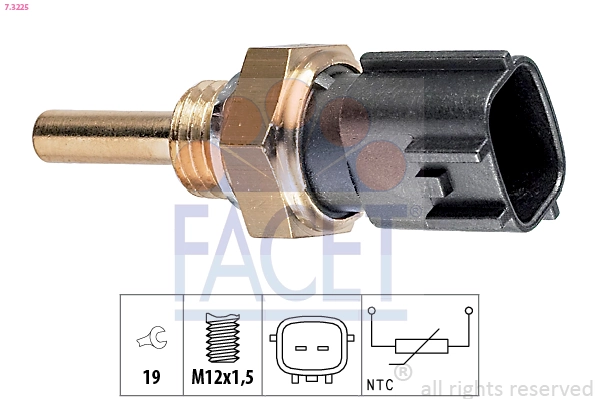 Sensor, oil temperature