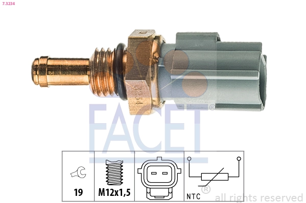 Sensor, coolant temperature