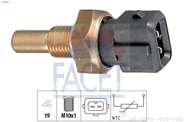 Sensor, oil temperature
