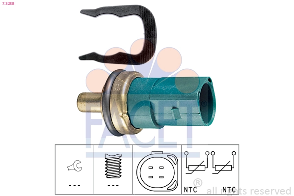 Sensor, coolant temperature