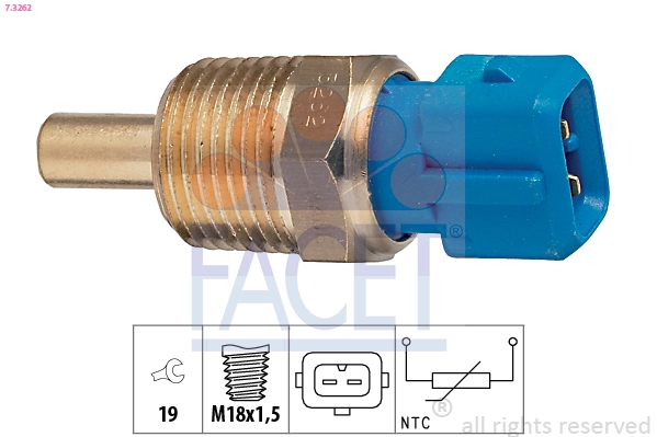 Sensor, coolant temperature