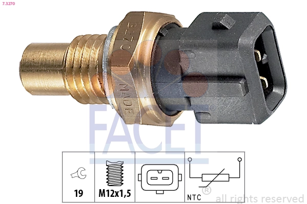 Sensor, coolant temperature