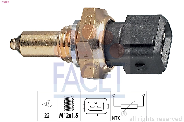 Sensor, oil temperature