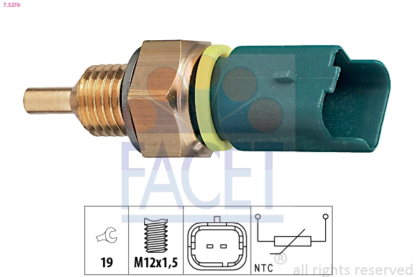 Sensor, coolant temperature