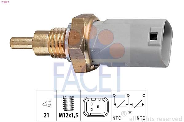 Sensor, coolant temperature