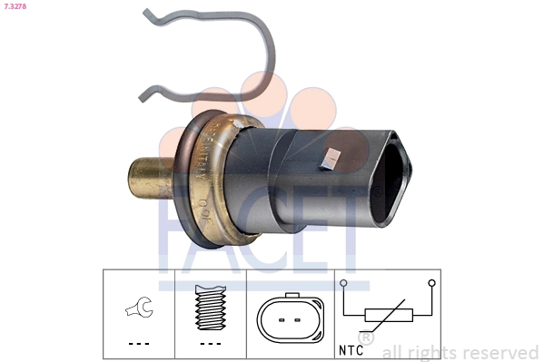 Sensor, coolant temperature