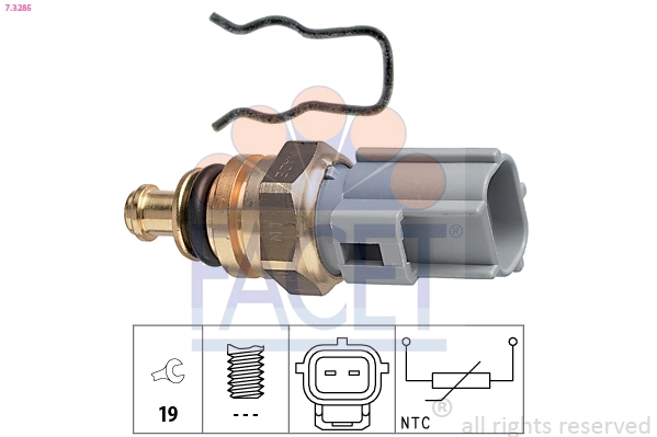 Sensor, coolant temperature