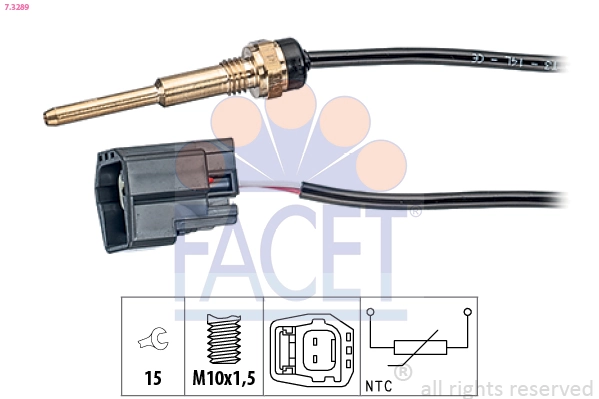 Sensor, coolant temperature