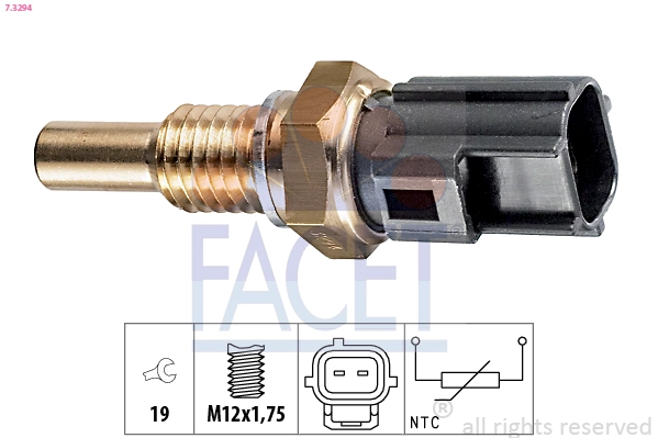Sensor, coolant temperature