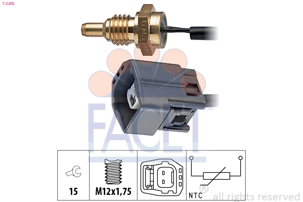 Sensor, coolant temperature