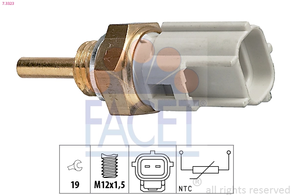 Sensor, coolant temperature