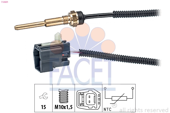 Sensor, coolant temperature