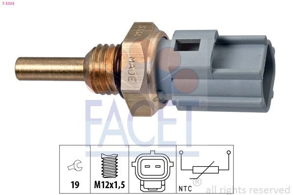 Sensor, coolant temperature