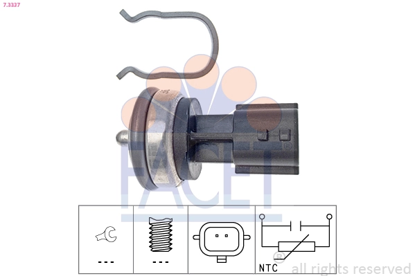 Sensor, coolant temperature