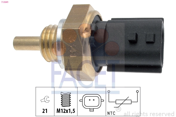Sensor, coolant temperature