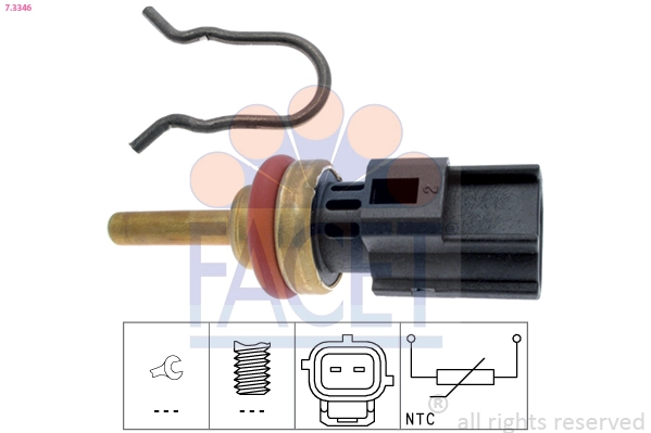 Sensor, coolant temperature