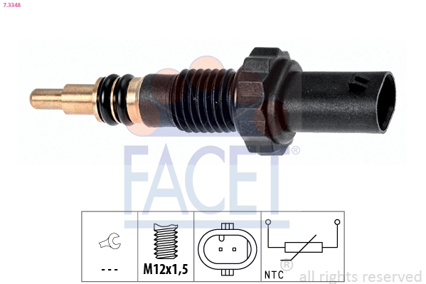 Sensor, coolant temperature