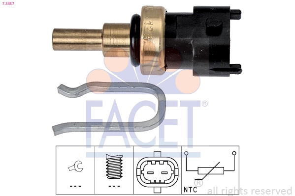 Sensor, coolant temperature