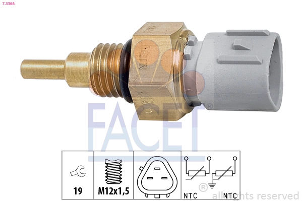 Sensor, coolant temperature
