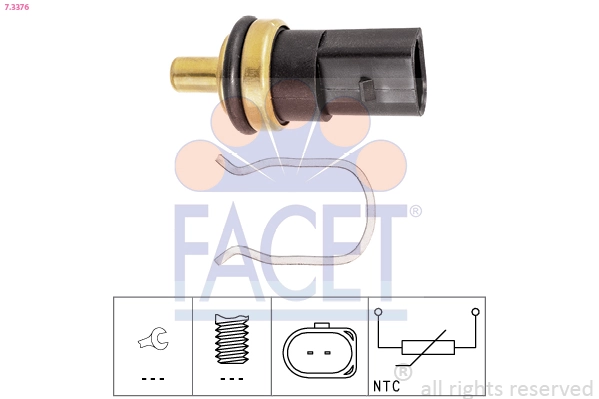 Sensor, coolant temperature