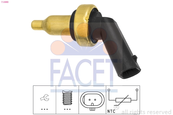 Sensor, coolant temperature