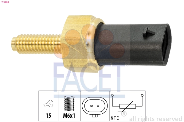 Sensor, coolant temperature