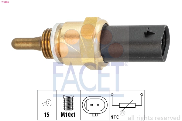 Sensor, oil temperature
