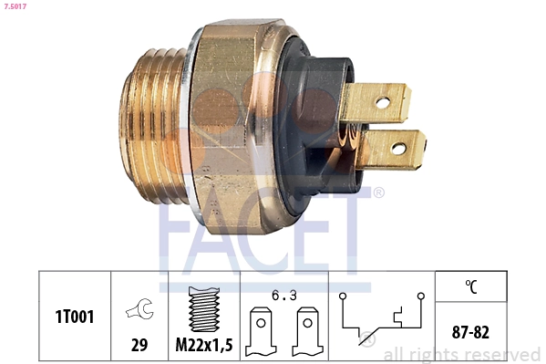 Temperature Switch, radiator fan