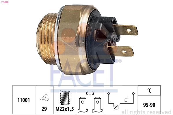 Temperature Switch, radiator fan
