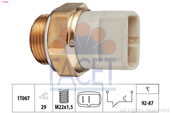 Temperature Switch, radiator fan