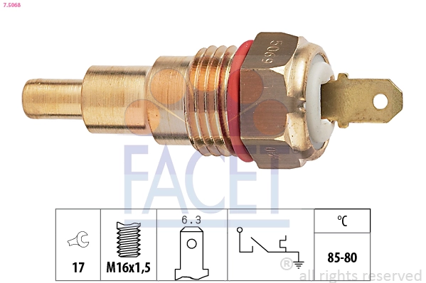 Temperature Switch, radiator fan