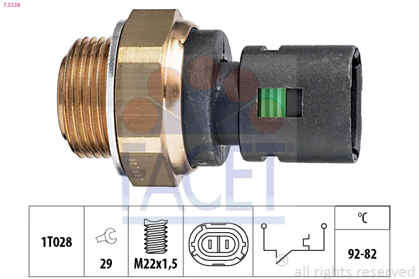 Temperature Switch, radiator fan